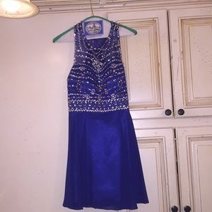 Royal Blue Dinner Dance/Homecoming Dress